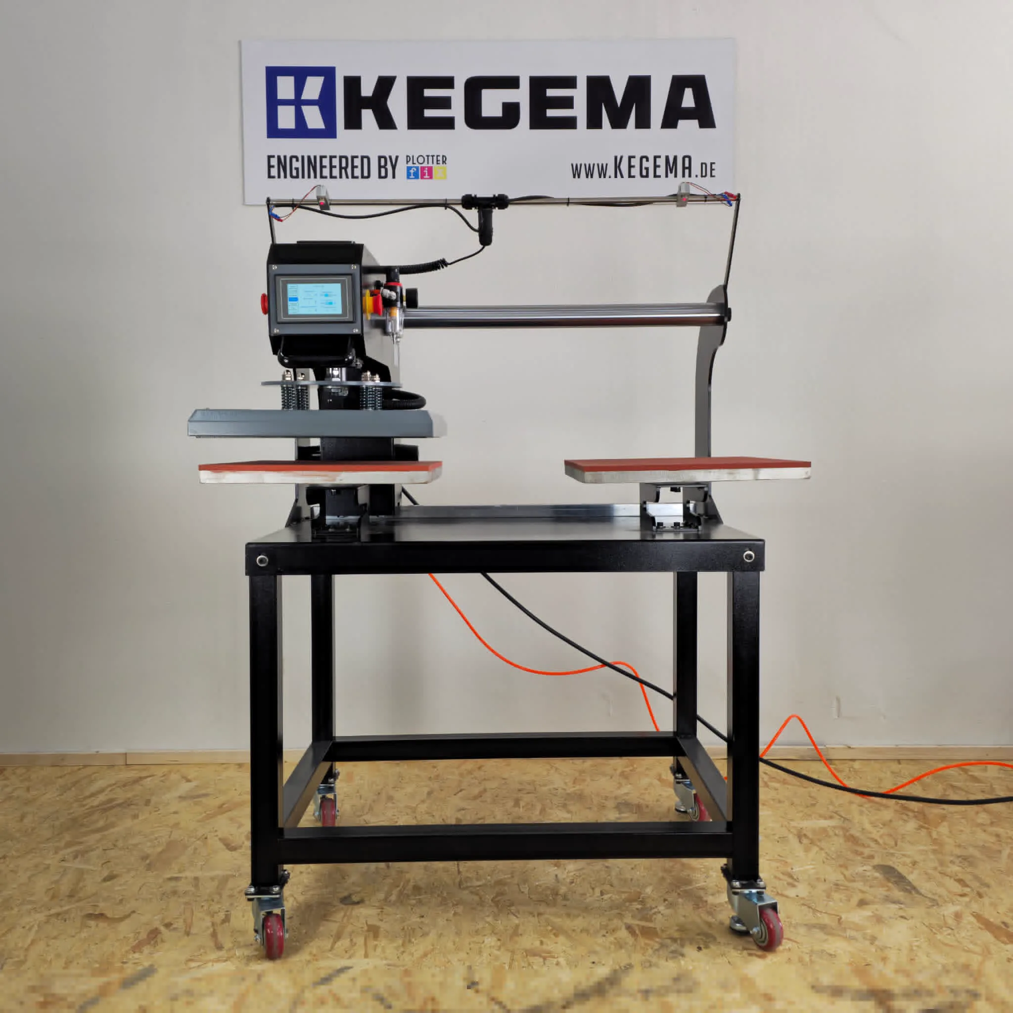 Kegema TPM-5040 Base Heating Plate Detail View