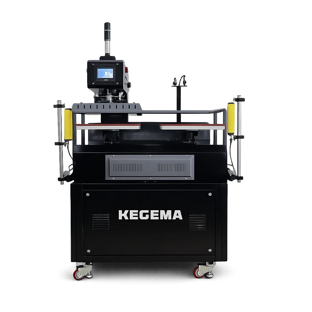 Kegema Pneumatic Double Heat Press